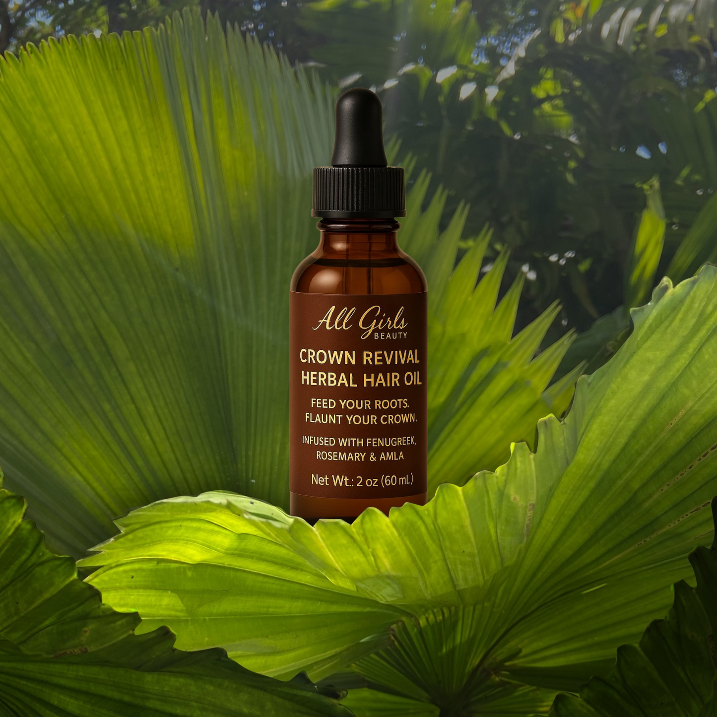 Hair Growth & Scalp Repair Oil- With Ayurvedic Herbs (2oz/60ml)