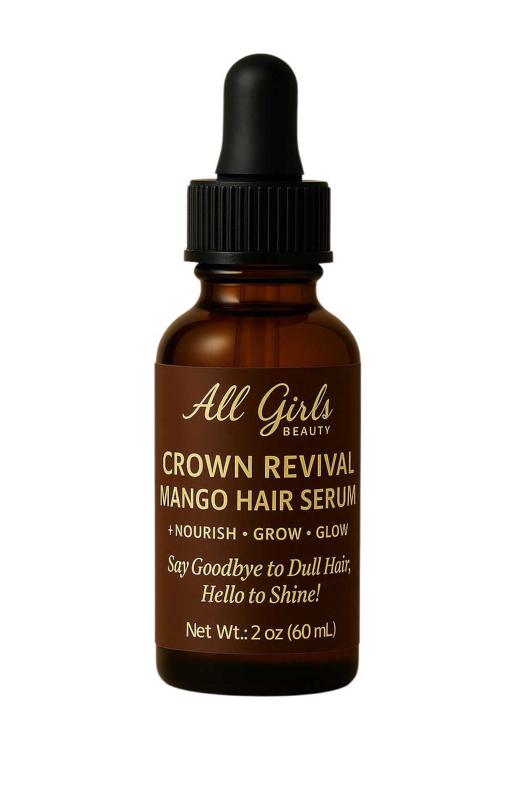 Crown Revival Mango Hair Serum β Nourish β’ Grow β’ Glow (2 oz / 60 mL)