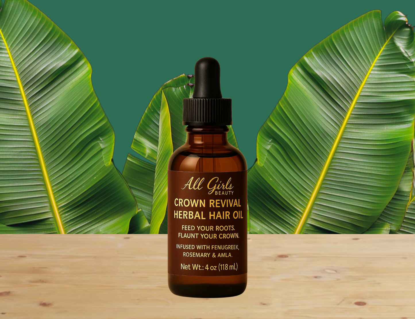 Hair Growth & Scalp Repair Oil- With Ayurvedic Herbs (4oz/118ml)