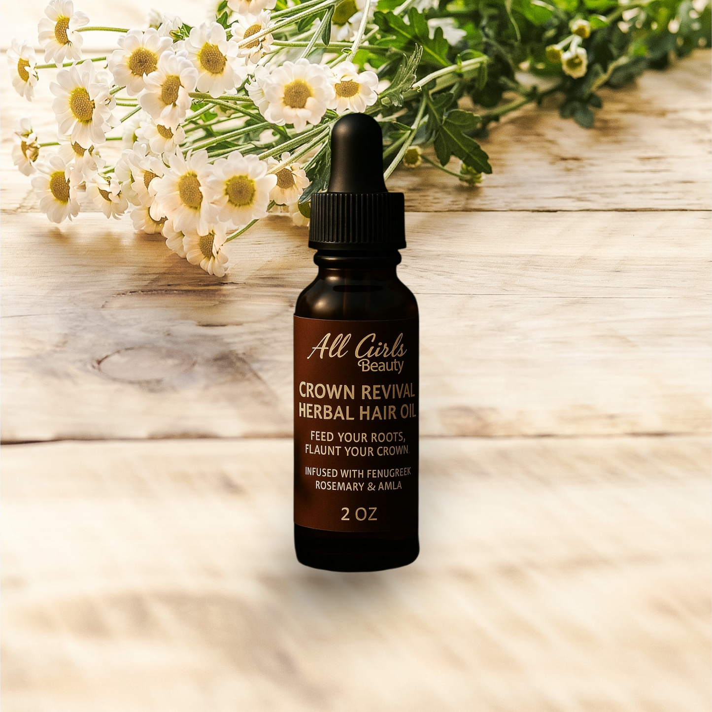 Hair Growth & Scalp Repair Oil- With Ayurvedic Herbs (2oz)