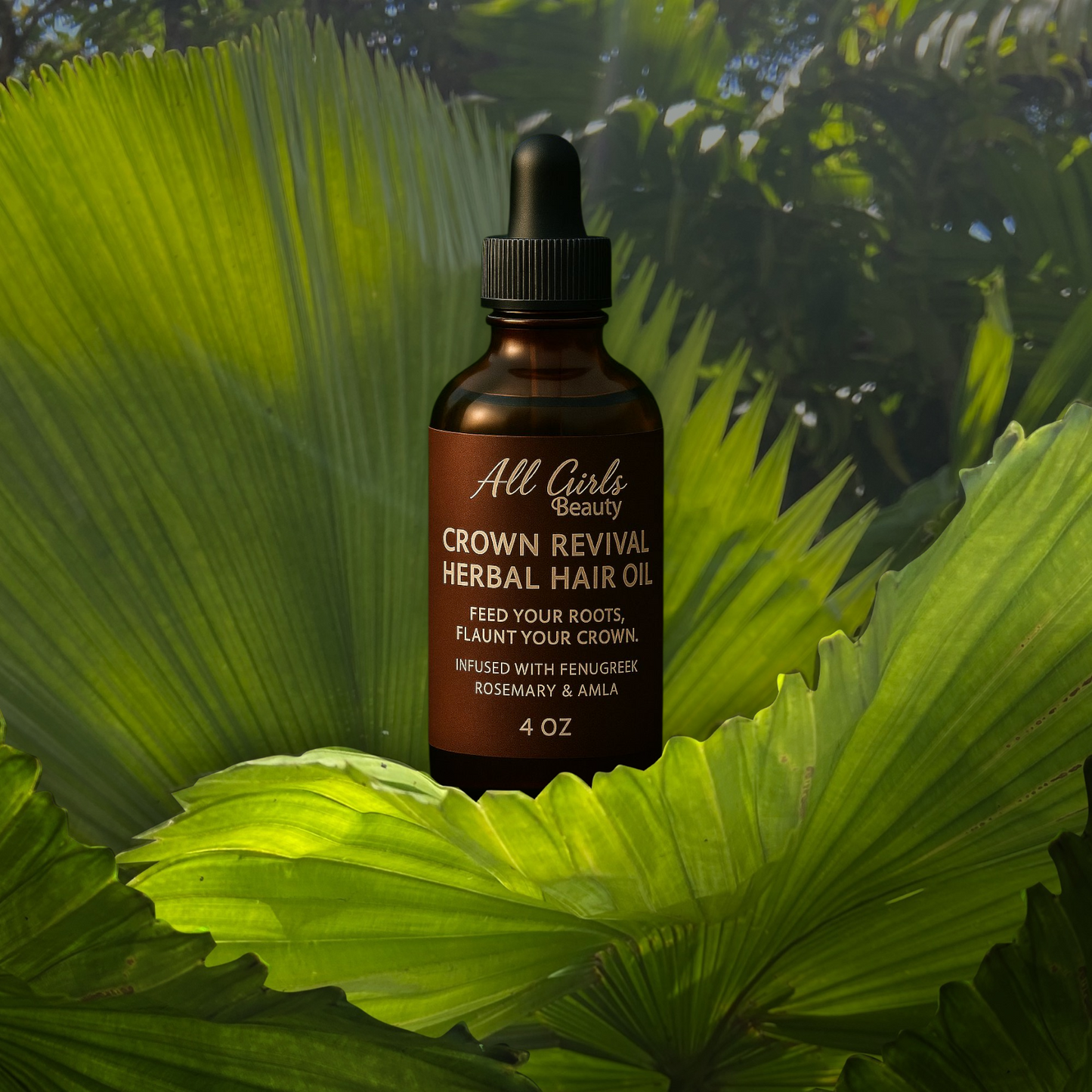 Hair Growth & Scalp Repair Oil- With Ayurvedic Herbs (4oz)